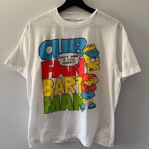 Vintage 90s Cub Bart Simpson T-shirt Men's Medium